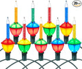 Christmas Bubble String Lights - 20.5 FT Christmas String Lights with 20 Counts Christmas Lights Bulb, Traditional Bubble Decorative Lights for Holiday Christmas Celebrations Lighting, Multicolor