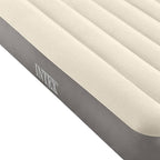 Intex Unisex's Queen Dura-Beam Series Single High Airbed, Taupe/Grey, One Size