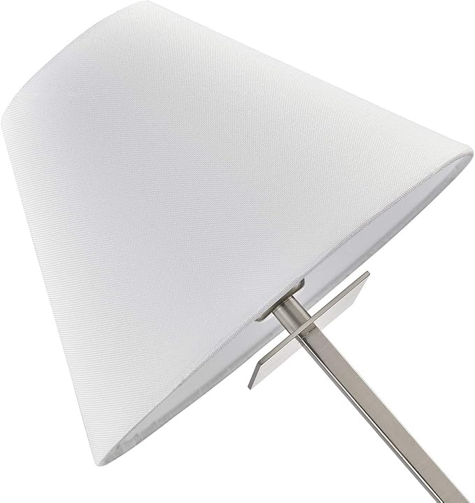 Linnea Accent Lamp – Gunmetal Finish, Modern Decorative Lamp for Bedroom or Living Room, Sleek Commercial Grade Design