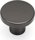 Ravinte 15 Pack Cabinet Knobs Pearl Grey Kitchen Cabinet Knobs Round Dresser Drawer Pulls Closet Door Pulls 1-1/5 Inch