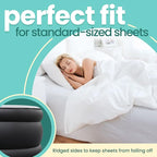 EZ INFLATE Air Mattress with Built in Pump - King Size Double-High Inflatable Mattress with Flocked Top - Easy Inflate, Waterproof, Portable Blow Up Bed for Camping & Travel