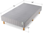 ZINUS GOOD DESIGN Award Winner Justina Metal Mattress Foundation, 16 Inch Platform Bed, No Box Spring Needed, Twin, Grey