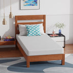 PayLessHere 6 Inch Twin XL Green Tea Memory Foam Mattress Cooling Gel Infused Mattress,Medium Firm Mattresses Fiberglass Free/CertiPUR-US Certified/Bed-in-a-Box/Pressure Relieving Twin XL Size,White