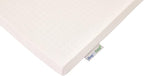 Pure Green Natural Latex Mattress Topper w/Luxury Cover - Firm - 1 Inch - Twin XL Size (GOTS Certified Organic)