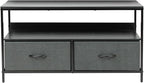 Sorbus TV Stand Dresser with 2 Drawers - Television Riser Chest with Storage - Bedroom, Living Room, Closet, & Dorm Furniture