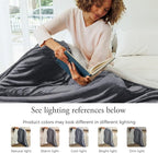 NANPIPER Sherpa Blanket Twin Size for Couch, Warm and Lightweight Throw, Soft Fuzzy Plush Fleece for Winter, Castlerock Grey 60x80 Inches
