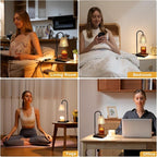Black Candle Warmer Lamp with Timer-Electric Candle Lamp Warmer,Dimmable Candle Warmers for Jar Candles,New Mom Gifts & Birthday Gifts for Women