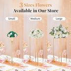 NUPTIO Flower Wedding Centrepieces for Tables - 10 Pcs 9.5in Diameter Teal & White Artificial Flowers Rose Ball for Centerpieces Table - Fake Rose Arrangements for Weddings Birthday Party Decorations