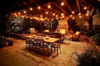 Lampat String Lights, LED 100 Light Bulbs, 100Ft G40 Globe String Lights with Bulbs-UL Listd for Indoor/Outdoor Commercial Decor