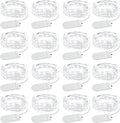 Olafus 16 Pack Fairy Lights Battery Operated, IP68 Waterproof Mini String Light, 7ft Small LED Bottle Light for Wedding Vase Centerpieces Table Decorations Christmas Indoor Party Jars Gift Cool White