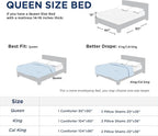 Bedsure Queen Comforter Set - Olive Green Soft Bedding for All Seasons, Cationic Dyed Bed Set, 3 Pieces, 1 Queen Size Comforter (90"x90") and 2 Pillow Shams (20"x26"+2")