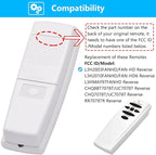 HD6 Replacement Remote for Hampton Bay Hunter Ceiling Fan Remote Control,303.9MHz w/Reverse Light Dimmer 3-Speed Wall Mount,for UC7078T CHQ7078T CHQ8BT7078T L3H2010FANHD Fan-HD HD6(Remote Only)