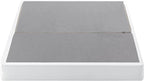 ZINUS 7.5 Inch Box Spring with Cover, No Assembly Mattress Foundation, Sturdy Metal Structure, Queen, White