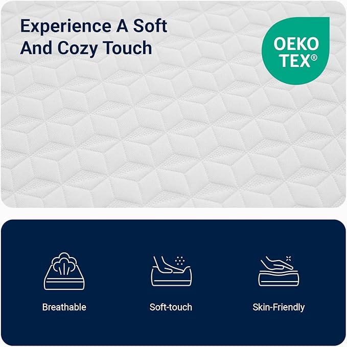 Avenco Full Size Mattress, 12 Inch Full Mattress in a Box with Comfort Memory Foam for Comfort Sleep & Pain Relief, Guestroom Bed Mattresses, CertiPUR-US Certified Full Mattresses