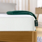 ZINUS 5 Inch Memory Foam Mattress, Twin, Fiberglass-Free, Medium Firmness, Day, Trundle & Bunk Bed Compatible, Certified Safe Foams & Fabric, Mattress in A Box, White