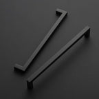Ravinte 20 Pack 10 Inch Kitchen Square Cabinet Handles Matte Black Pulls Black Drawer Pulls Kitchen Cabinet Hardware Handles