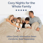 Split King Size 5 Piece Sheet Set - Comfy Breathable & Cooling Bed Sheets Set - Hotel Luxury Bedding for Women, Men, Kids, Teens, Boys & Girls - Deep Pockets, Soft and Wrinkle Free - Oeko-Tex - Cream