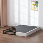 Cal King Box Spring 7 Inch California King Size Box Springs, 3000lbs Heavy Duty Metal Mattress Foundation with Easy Clean Cover, No Noise, Easy Assembly