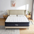 Full Mattress, 12 Inch Memory Foam Hybrid Mattress Full Size, Pocket Spring Mattresses in a Box for Motion Isolation, Edge Support, Pressure Relief, Medium Firm, CertiPUR-US
