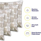 King Size Bed Sheets - 6 Piece 1500 Supreme Collection Fine Brushed Microfiber Deep Pocket King Sheet Set Bedding - 2 Extra Pillow Cases, Great Value, King, Monaco