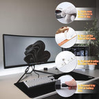 16.4FT Daylight White LED Strip Light with USB Plug+Battery Box Operated, 6000K Soft White Ribbon Strip, Adhesive 300LED Flexible Strip Tape for Kitchen Bedroom Under Cabinet TV Computer