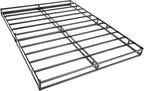 Amazon Basics Smart Box Spring Bed Base, 5-Inch Height Mattress Foundation, Tool-Free Easy Assembly, King, 79"L x 75.5"W x 5"H, White