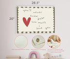 Positive Baby Kids Growth Stuff Boho Hanging Rectangular Banner Flag Sign Art Nursery Above Crib Bedroom Playroom Reading Room Wall Decor Baby Shower Birthday Baptism Christmas Gift You'll Never Know