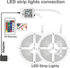 DAYBETTER Led Strip Lights 200 ft (4 Rolls of 50 ft) Ultra Long Smart Light Strips with App Voice Control Remote, RGB Music Sync Color Changing Lights for Bedroom, Kitchen, Party,Home Decoration