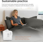 Threadmill Luxury 800 Thread Count 100% Cotton Sheets - Dark Grey Sateen Weave Twin Size Bed-Sheets, Better Than Egyptian Cotton,3 Pc Solid Soft Bedding Set, Fits 15" Deep Pocket