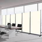 Room Divider 6FT Portable Room Dividers and Folding Privacy Screens, 204'' W Fabric Divider for Room Separation, 6 Panel Partition Room Dividers Freestanding Wall Divider Screen for Dorm Studio Office