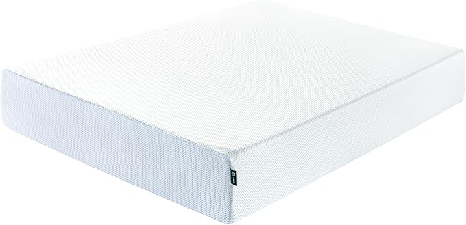 ZINUS 12 Inch Green Tea Cooling Memory Foam Mattress [New Version], Queen, Fiberglass Free, Medium Firmness, Cooling Gel Foam, Certified Safe Foams & Fabric, Mattress in A Box