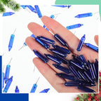 Mudder 200 Count 2.5V Christmas 50/100/150/200 Count Mini Incandescent Wire String Lights Replacement Bulbs Indoor/Outdoor Christmas Lights Decorations for Home Xmas Tree(Blue)