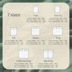 LuxClub 4 PC Full Sheet Set, Breathable Luxury Bed Sheets, Deep Pockets Wrinkle Free Cooling Bed Sheets Machine Washable Hotel Bedding Silky Soft - Tree Moss Green Full