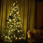 18ft 50 LED Battery Operated Christmas Lights, 8 Modes with Timer - Waterproof for Indoor & Outdoor Decor