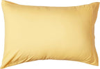 Sweet Home Collection 7 Piece Comforter Set Bag Solid Color All Season Soft Down Alternative Blanket & Luxurious Microfiber Bed Sheets, Yellow, Full
