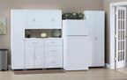 SystemBuild Evolution Kendall 54" Wall Cabinet in White