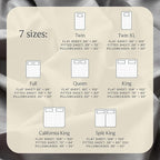 LuxClub 4 PC Queen Size Sheet Set Bed Sheets, Breathable Luxury Deep Pockets 16" Wrinkle Free Cooling Sheets Machine Washable Hotel Bedding (Queen, Striped Light Grey)