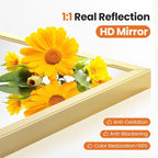 Sweetcrispy 26"x39" Arched Gold Bathroom Mirrors for Wall, Bathroom Mirrors for Over Sink, Wall Decor for Bathroom, Entryway, Bedroom, Vanity