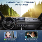 Dashboard Cover Mat Custom Fit for Honda HR-V 2023 2024 2025 Dash Cover Nonslip Dash Mat Protector Sunshade No Glare Black