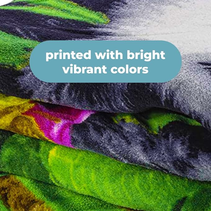 Dawhud Direct Precious Pandas Fleece Blanket for Bed, 50" x 60" Panda Fleece Throw Blanket for Women, Men and Kids - Super Soft Plush Panda Blanket Throw
