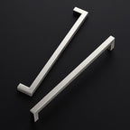 Ravinte 10 Pack 10 Inch Kitchen Square Cabinet Handles Satin Nickel Cabinet Pulls Brushed Nickel Drawer Pulls Kitchen Cabinet Hardware Kitchen Handles