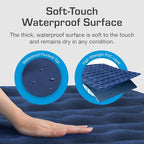 Active Era Luxury Camping Air Mattress with Built in Pump - Queen, USB Rechargeable Pump, Travel Bag for Tent Camping
