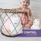 Lumipets Junior Fox Night Light, Soft Silicone Material, 8 Soothing Colors, Cordless, Easy Control, Portable