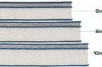 ZINUS 8 Inch Spring Sensation Hybrid Mattress [New Version], King, Fiberglass Free, Medium Firmness, Durable Support, Certified Safe Foams & Fabric, Mattress in A Box