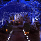 Connectable 240LED 88Ft 13Modes Christmas Lights Outdoor Indoor | Extendable Green Wire Christmas String Lights with Timer | Twinkle Fairy Light Plug in for Xmas Tree Garden Decor Party (Blue)
