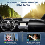 Dashboard Cover Mat Custom Fit for Hyundai Santa Cruz 2022 2023 2024 Dash Cover Nonslip Dash Mat Protector Sunshade No Glare Black (Not Fit 12.3-inch Screen) (2 pcs)