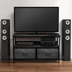 Sorbus TV Stand Dresser with 2 Drawers - Television Riser Chest with Storage - Bedroom, Living Room, Closet, & Dorm Furniture