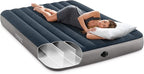 Intex 64783E Dura-Beam Standard Single-High Air Mattress: Fiber-Tech – Queen Size – 2-Step Pump – 10in Bed Height – 600lb Weight Capacity