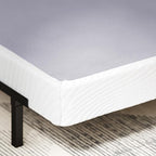 ZINUS Edgar 4 Inch Bamboo Box Spring, Mattress Foundation, Sturdy Bamboo Structure, Low Profile, Easy Assembly, Queen