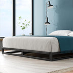 Zinus Joseph Low Profile 6 Inch Platform Bed Frame, Wood Slat Support, No Box Spring Needed, Eco Friendly WonderBox(TM) Packaging, Easy Assembly, Black, Full